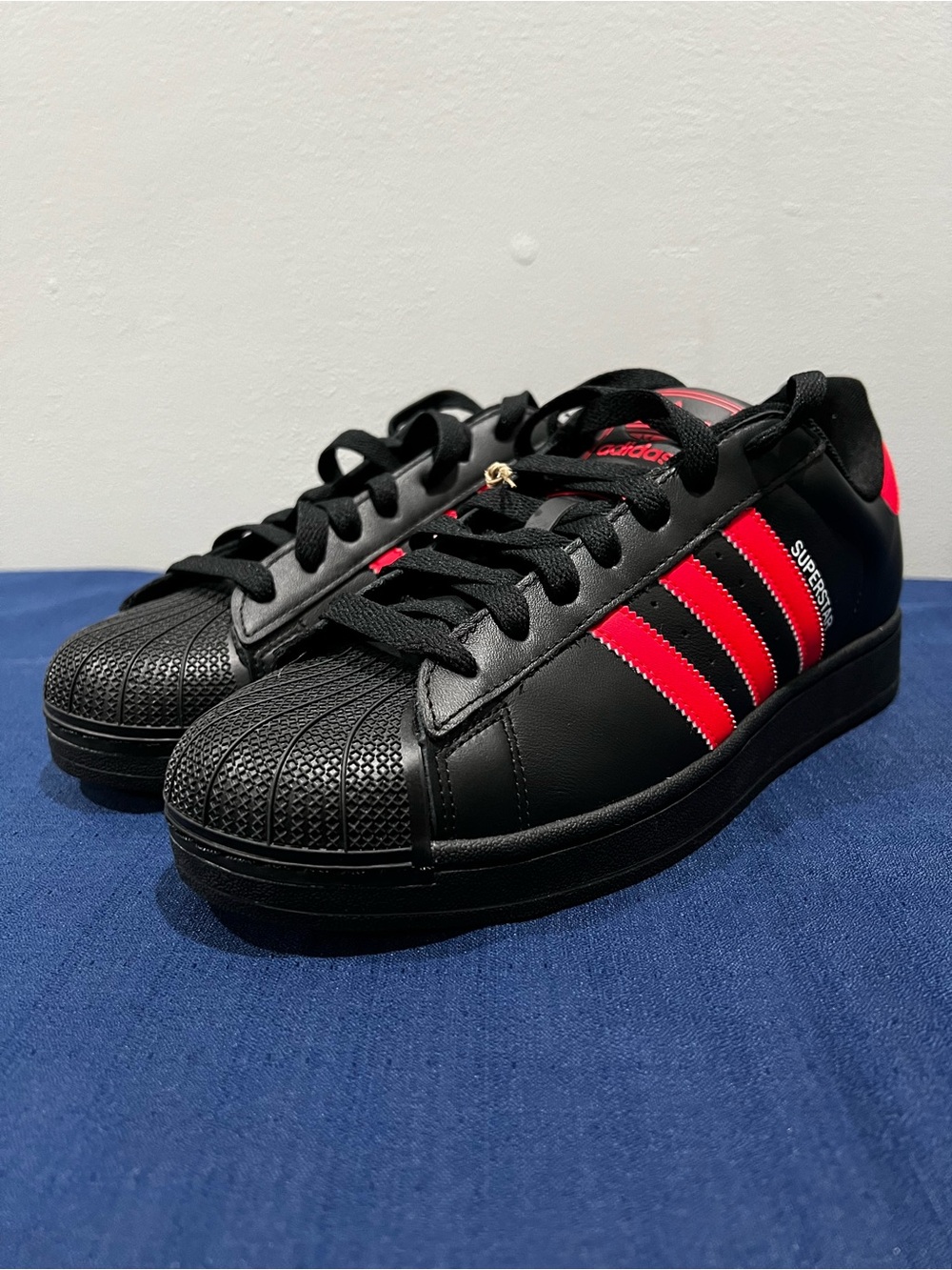 Adidas Superstar II Lucid Red/Black JQ3176 Size 12 Men’s